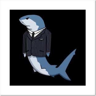 Business Bull Shark Posters and Art